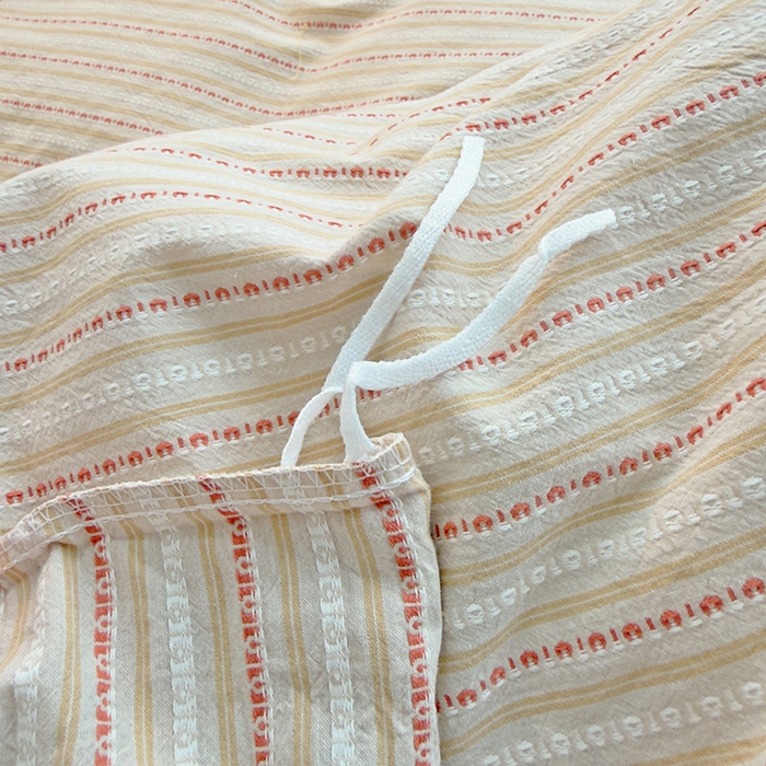 91家纺网 家纺一手货源 找家纺 全美家居 2025新款全棉纯棉色织提花水洗四件套 雅纹荞韵