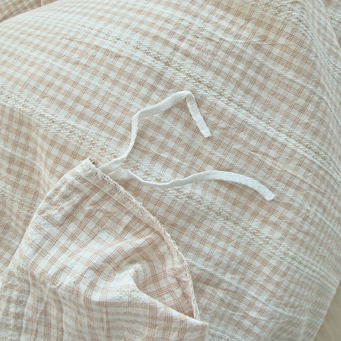 91家纺网 家纺一手货源 找家纺 全美家居 2025新款全棉纯棉色织提花水洗四件套 铂尔曼