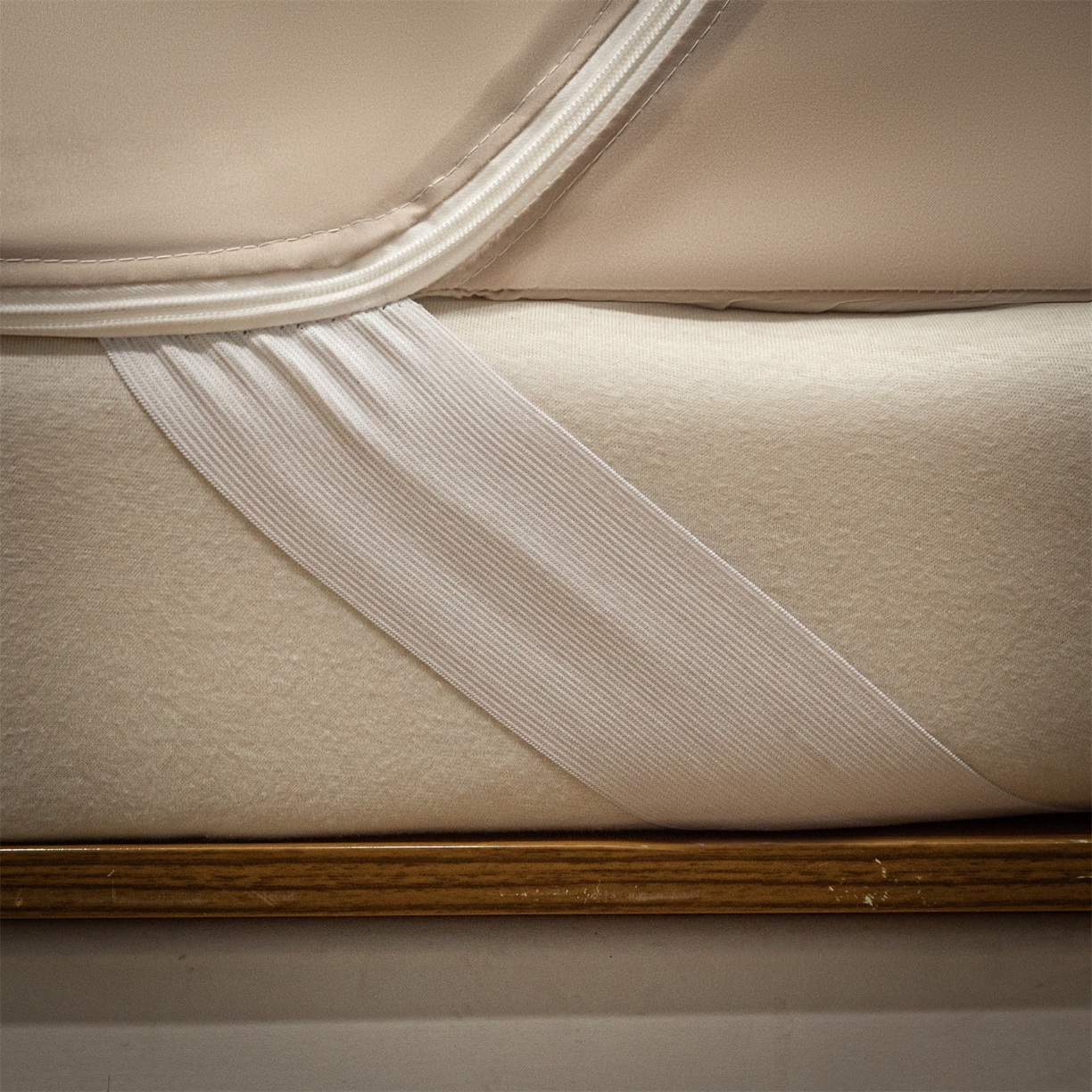 91家纺网 家纺一手货源 找家纺 飞轮海蚊帐 2025新款加厚夹棉遮光防风四季可用蚊帐冬季 保暖 床帘 香槟-无遮光帘