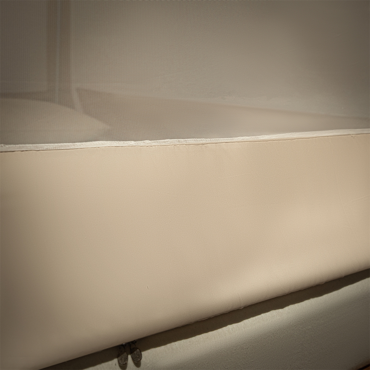 91家纺网 家纺一手货源 找家纺 飞轮海蚊帐 2025新款加厚夹棉遮光防风四季可用蚊帐冬季 保暖 床帘 香槟-无遮光帘