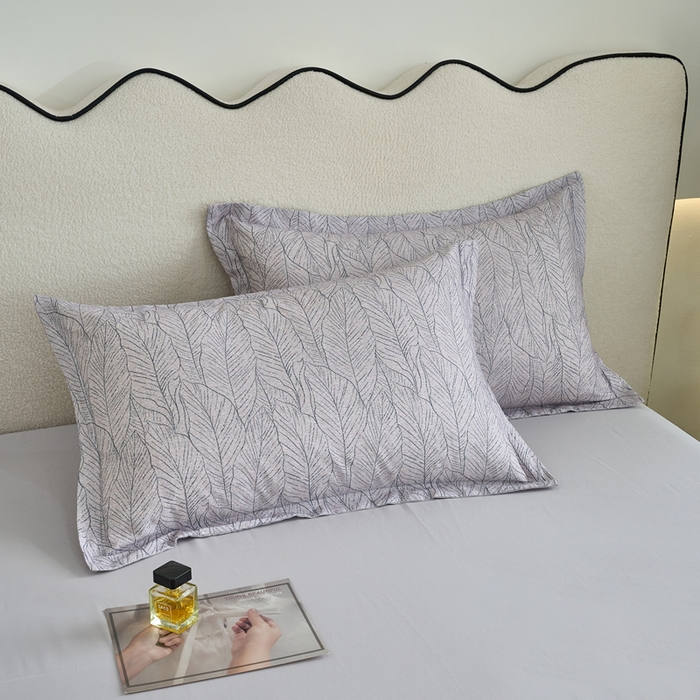 91家纺网 家纺一手货源 找家纺 三沁家居 2025新款全棉碳素磨毛数码印花四件套 伊莎莉