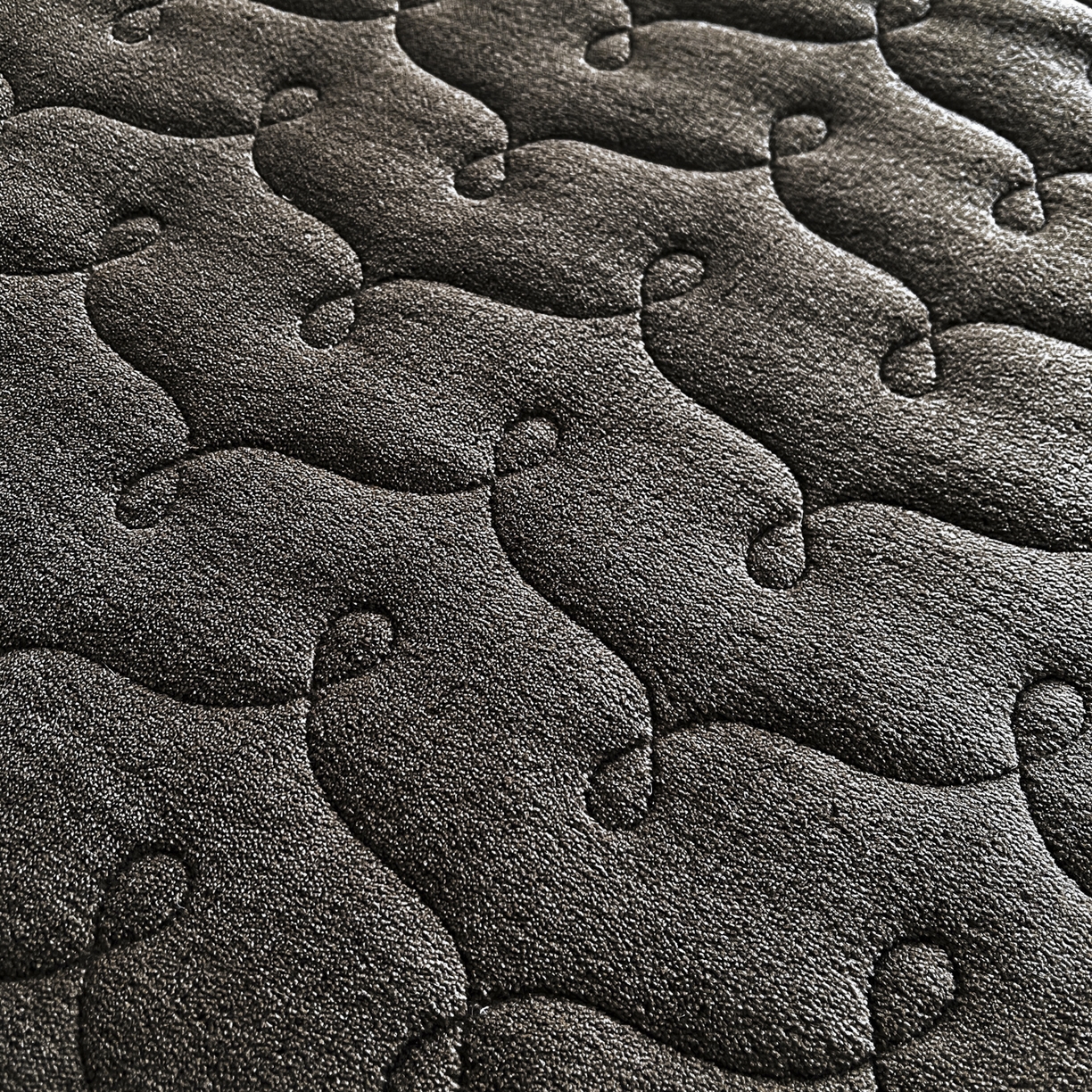 91家纺网 家纺一手货源 找家纺 恋尚 2025新款懒兔毛绒夹棉牛奶绒床笠式床裙四件套（控价238元起） 枝梦