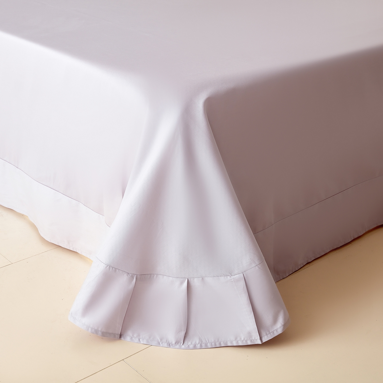 91家纺网 家纺一手货源 找家纺 洺兰家居 2025新疆长绒棉高支高密刺绣款绣花四件套-郁金香 郁金香-紫