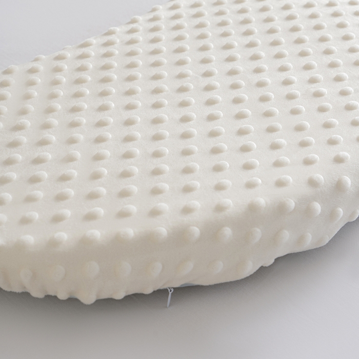 91家纺网 家纺一手货源 找家纺 昕科 2025秋冬绒豆豆-A类母婴级全棉月牙硅胶儿童枕-学生枕芯硅胶儿童枕头 月牙硅胶-花语小鸭-5cm