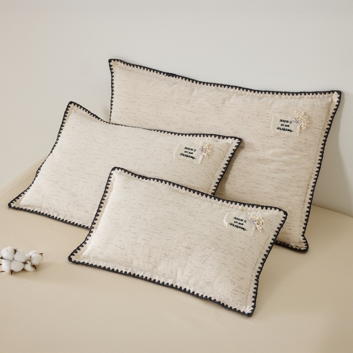 91家纺网 家纺一手货源 找家纺 昕科 2025全棉星落棉花亲子枕-全棉棉花儿童枕芯学生棉花儿童枕头枕套可拆洗花朵棉花枕 星落棉花亲子枕-儿童款