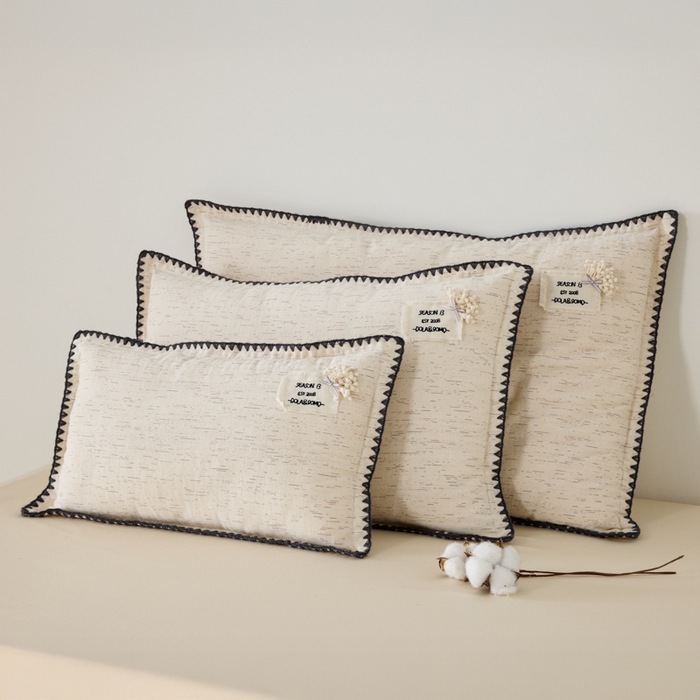 91家纺网 家纺一手货源 找家纺 昕科 2025全棉星落棉花亲子枕-全棉棉花儿童枕芯学生棉花儿童枕头枕套可拆洗花朵棉花枕 星落棉花亲子枕-学生款