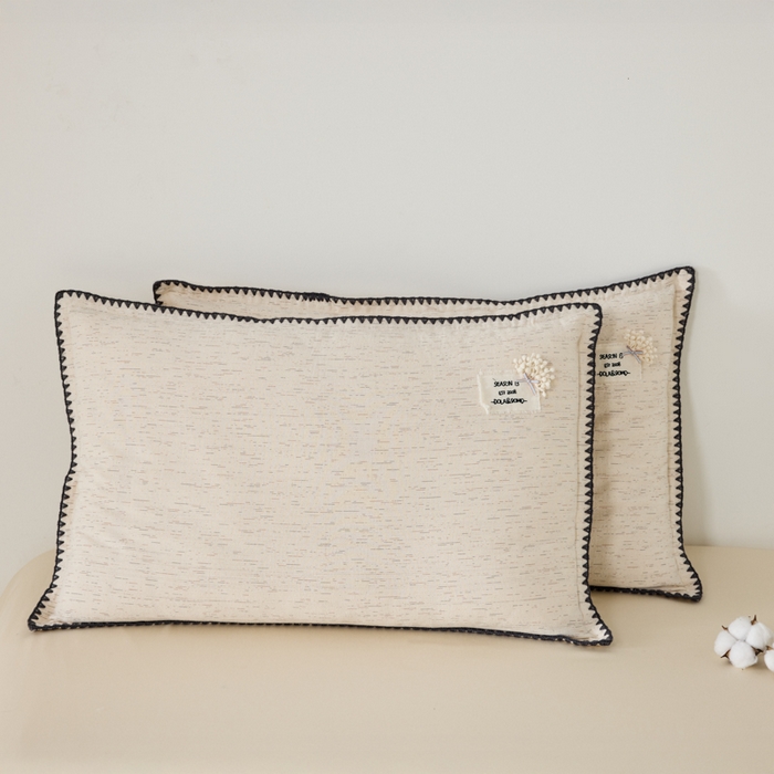 91家纺网 家纺一手货源 找家纺 昕科 2025全棉星落棉花亲子枕-全棉棉花儿童枕芯学生棉花儿童枕头枕套可拆洗花朵棉花枕 星落棉花亲子枕-学生款