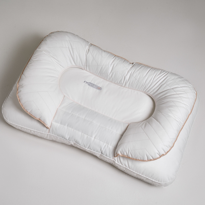 91家纺网 家纺一手货源 找家纺 （总）昕科 2025双层决明子太空枕-全棉草本决明子颈椎枕头双层不压手枕芯