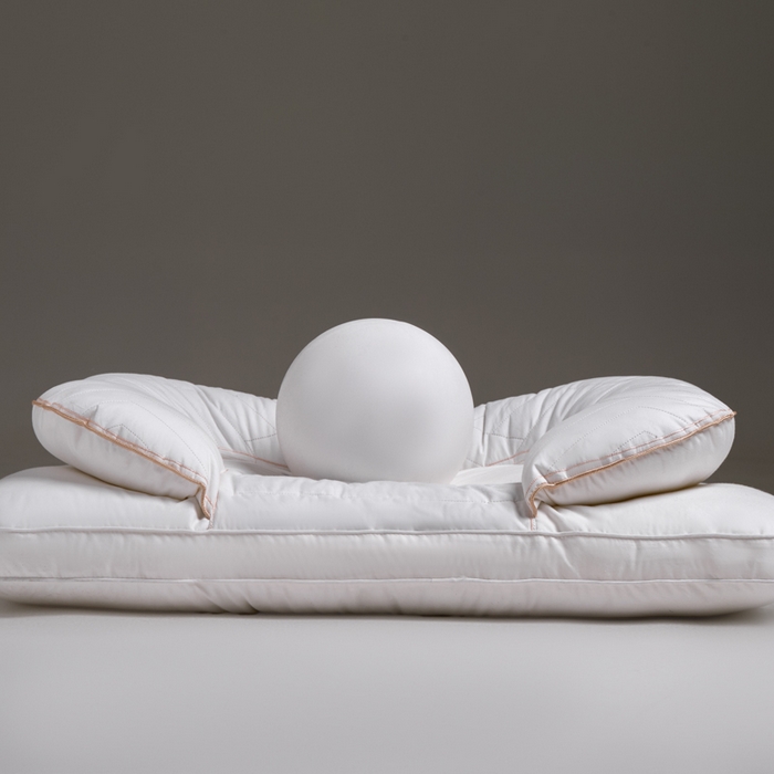 91家纺网 家纺一手货源 找家纺 （总）昕科 2025双层决明子太空枕-全棉草本决明子颈椎枕头双层不压手枕芯