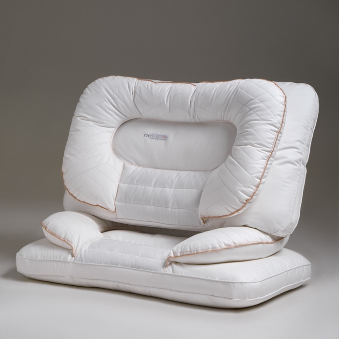 91家纺网 家纺一手货源 找家纺 （总）昕科 2025双层决明子太空枕-全棉草本决明子颈椎枕头双层不压手枕芯