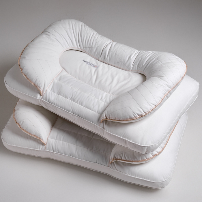 91家纺网 家纺一手货源 找家纺 （总）昕科 2025双层决明子太空枕-全棉草本决明子颈椎枕头双层不压手枕芯