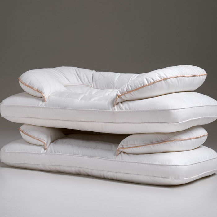 91家纺网 家纺一手货源 找家纺 （总）昕科 2025双层决明子太空枕-全棉草本决明子颈椎枕头双层不压手枕芯