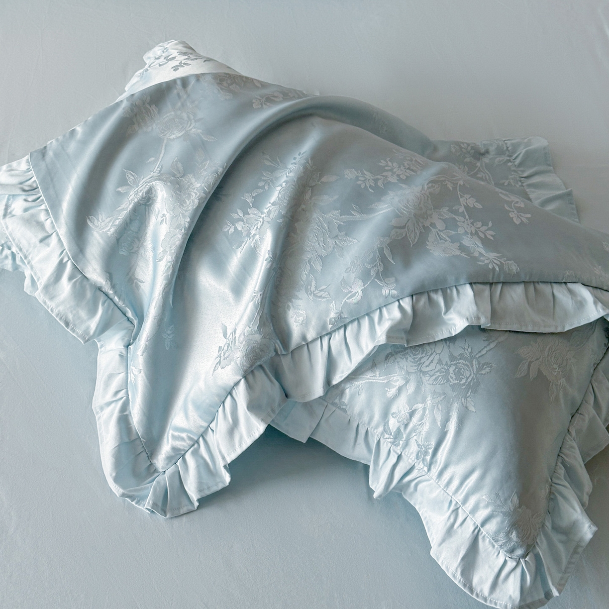 91家纺网 家纺一手货源 找家纺 （总）帝王家纺 2025新款法式小清新秋冬季加厚保暖磨毛提花四件套-繁花