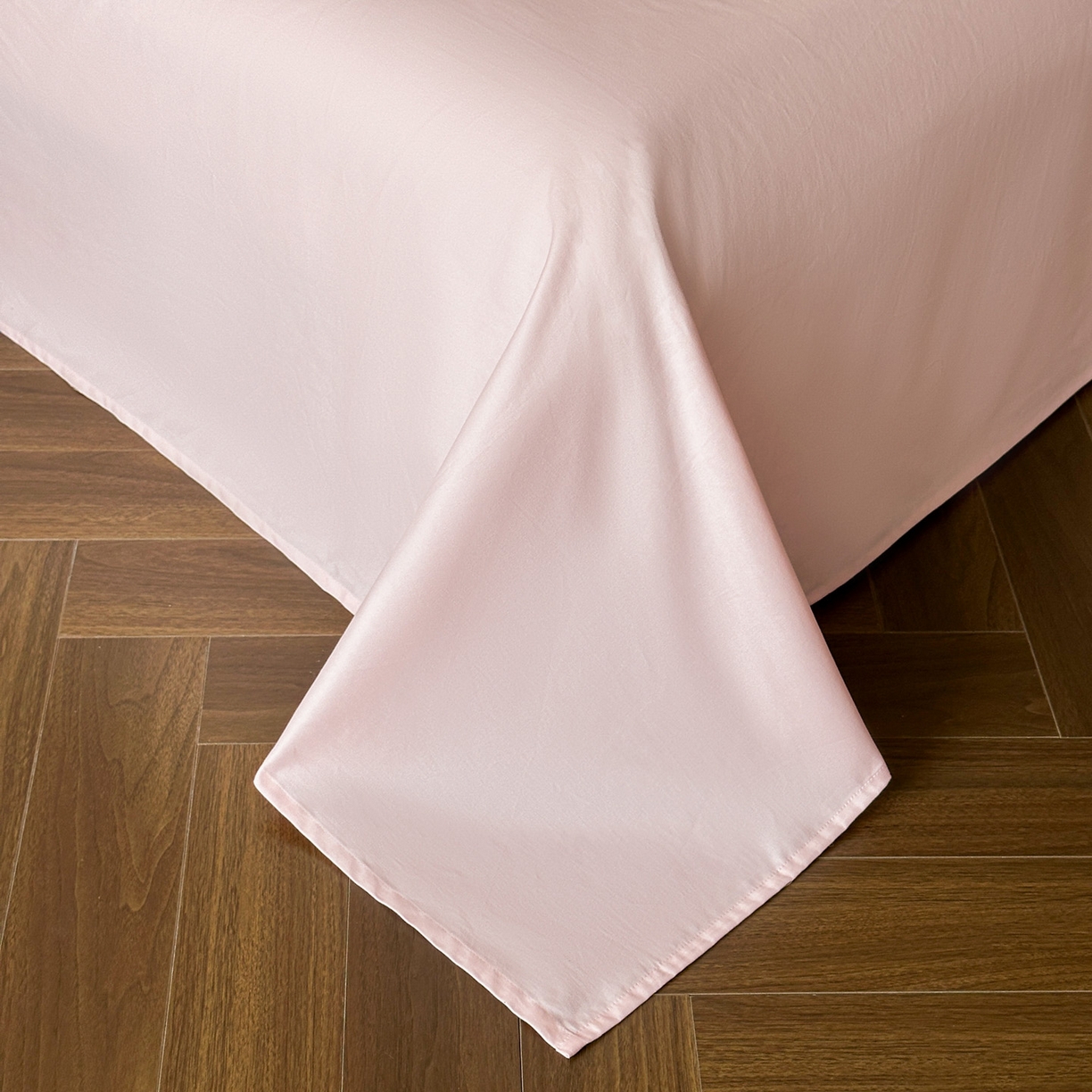 91家纺网 家纺一手货源 找家纺 帝王家纺 2025新款法式小清新秋冬季加厚保暖磨毛提花四件套-繁花 繁花-粉