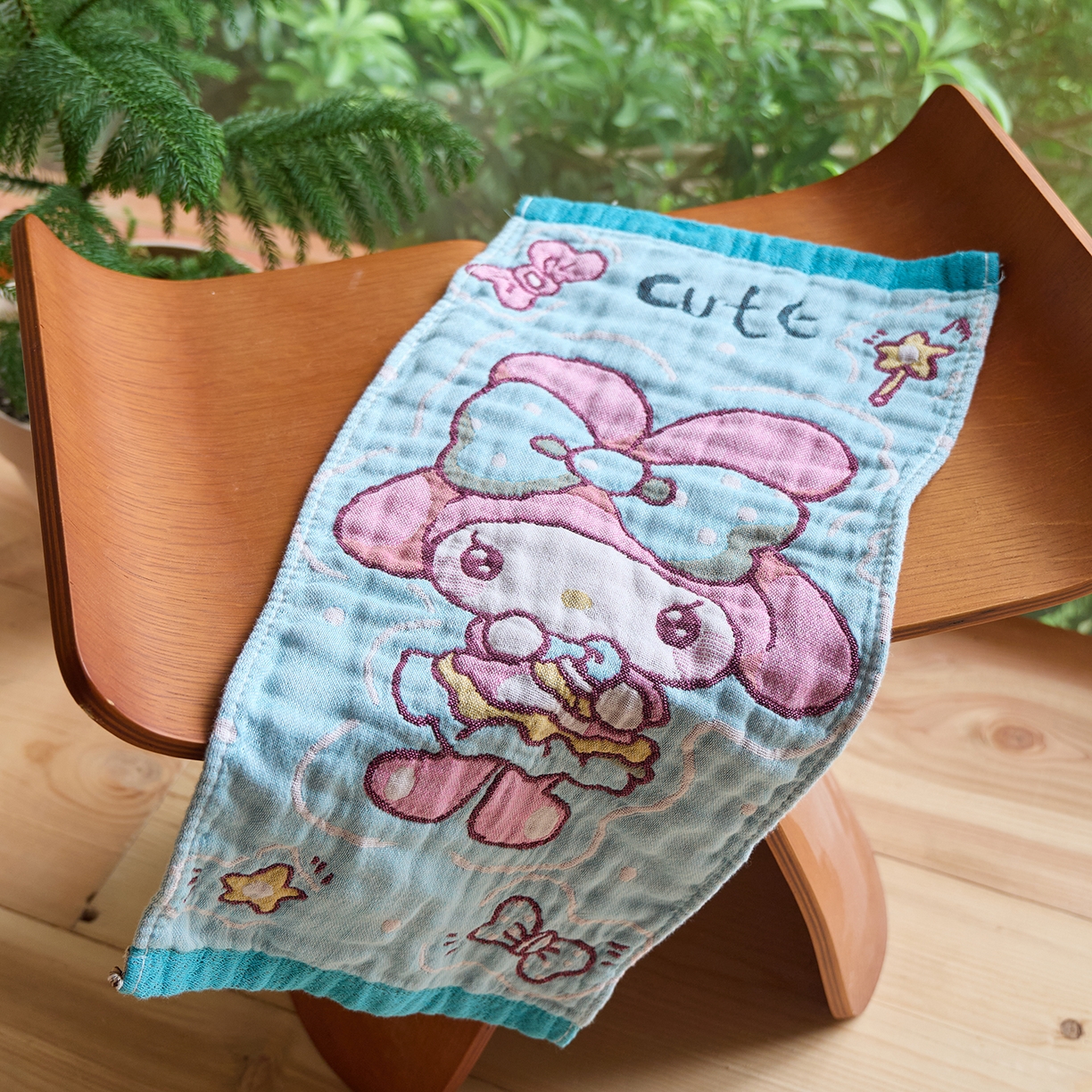 91家纺网 家纺一手货源 找家纺 （总）沐瑟家纺 2025新款全棉纱布儿童卡通小毛巾