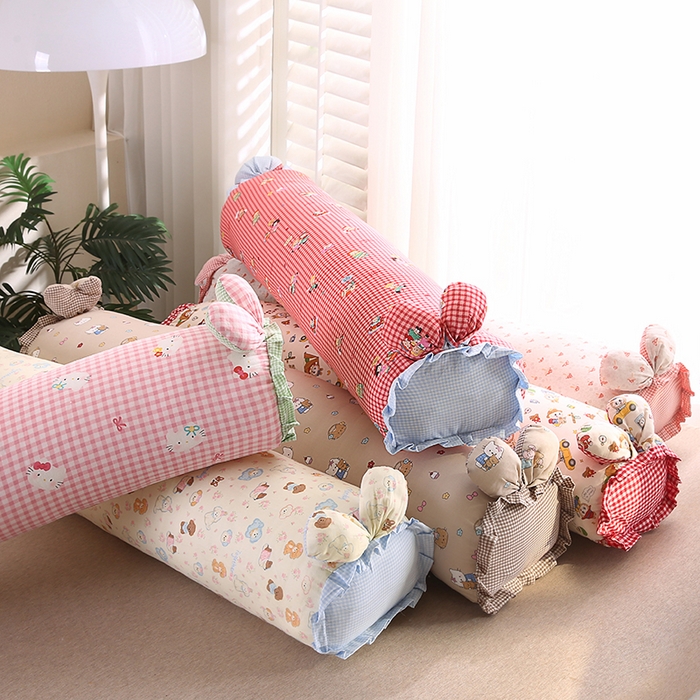 91家纺网 家纺一手货源 找家纺 （总）金牛枕芯 2025新款A类全棉双层纱印花长枕头枕芯