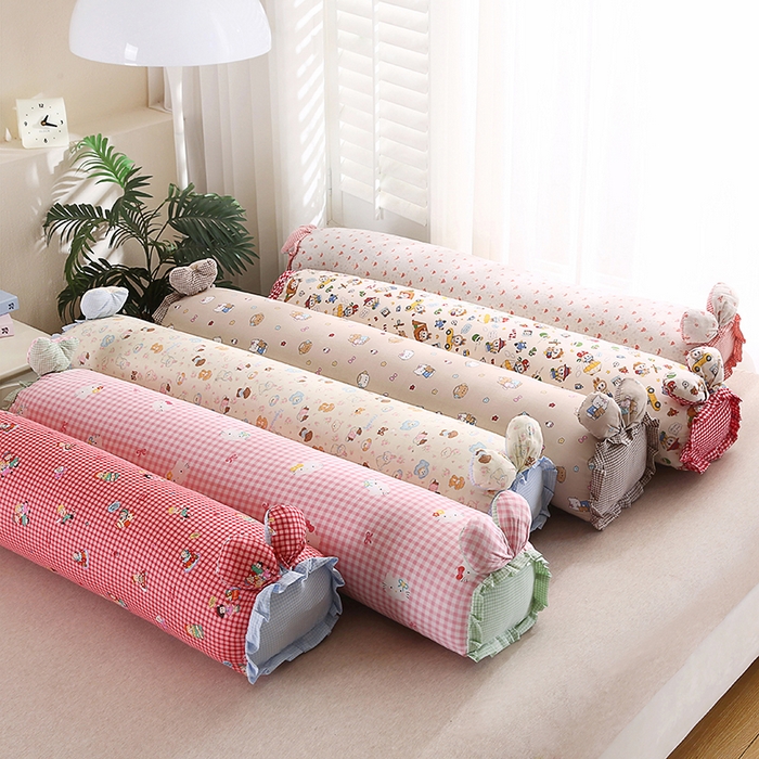 91家纺网 家纺一手货源 找家纺 （总）金牛枕芯 2025新款A类全棉双层纱印花长枕头枕芯