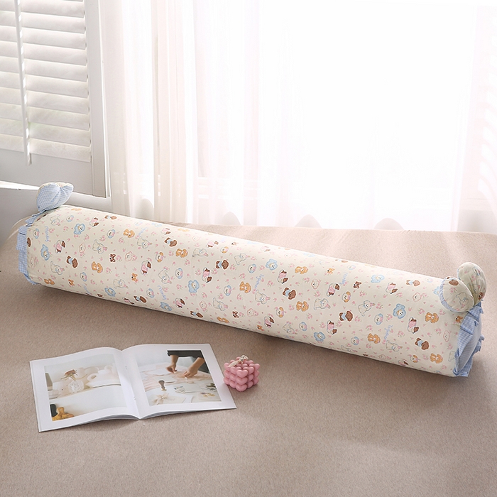 金牛枕芯 2025新款A类全棉双层纱印花长枕头枕芯 泡芙狗