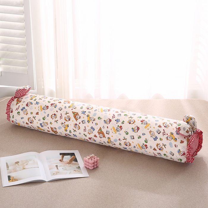 金牛枕芯 2025新款A类全棉双层纱印花长枕头枕芯 拉嘟嘟