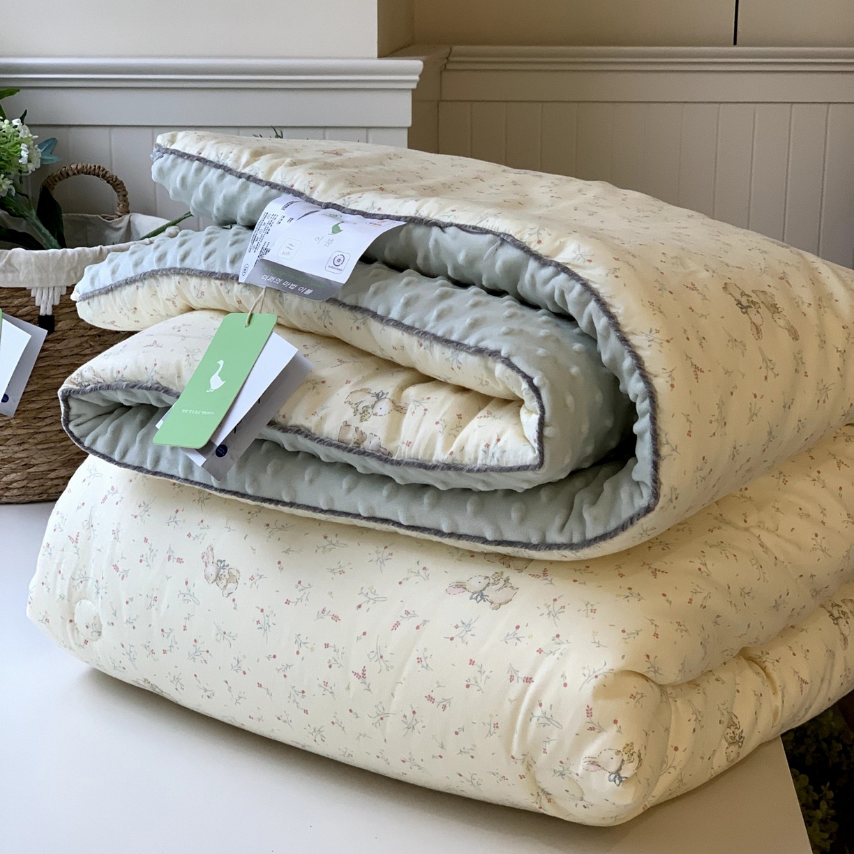 91家纺网 家纺一手货源 找家纺 （总）汇庭 2025秋冬新款全棉单人豆豆被冬被子被芯系列