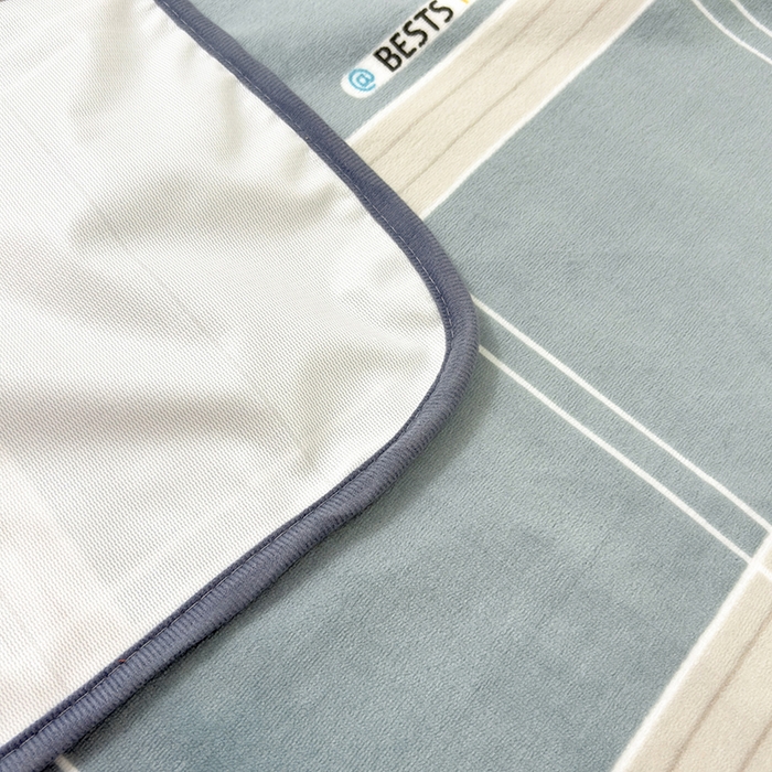 91家纺网 家纺一手货源 找家纺 茗婷家纺 2025新款牛奶绒防水床单隔尿垫供跨境外贸亚马逊秋冬热款 灰格子