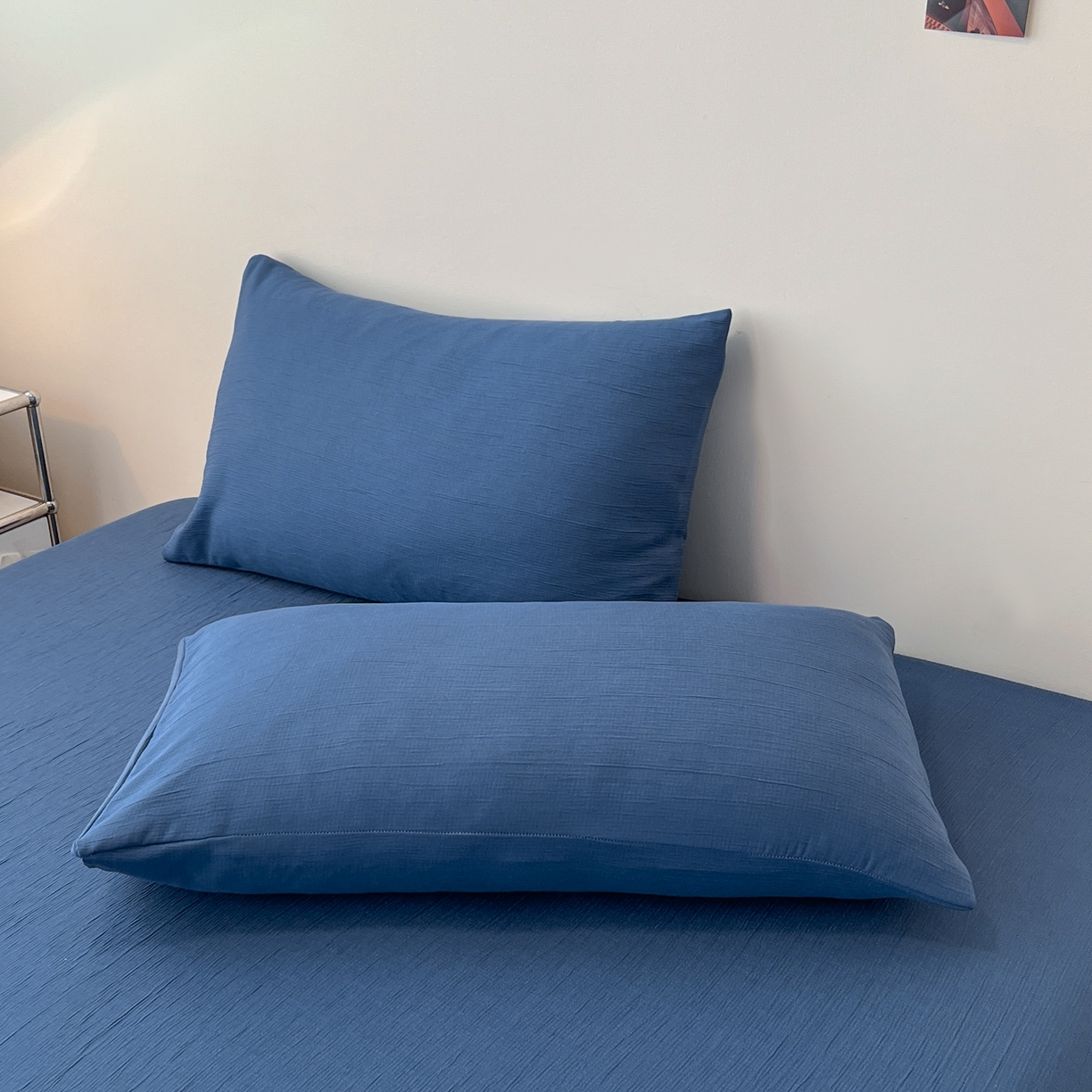 91家纺网 家纺一手货源 找家纺 （总）瑞钰 2025新款透气云感三层纱床笠