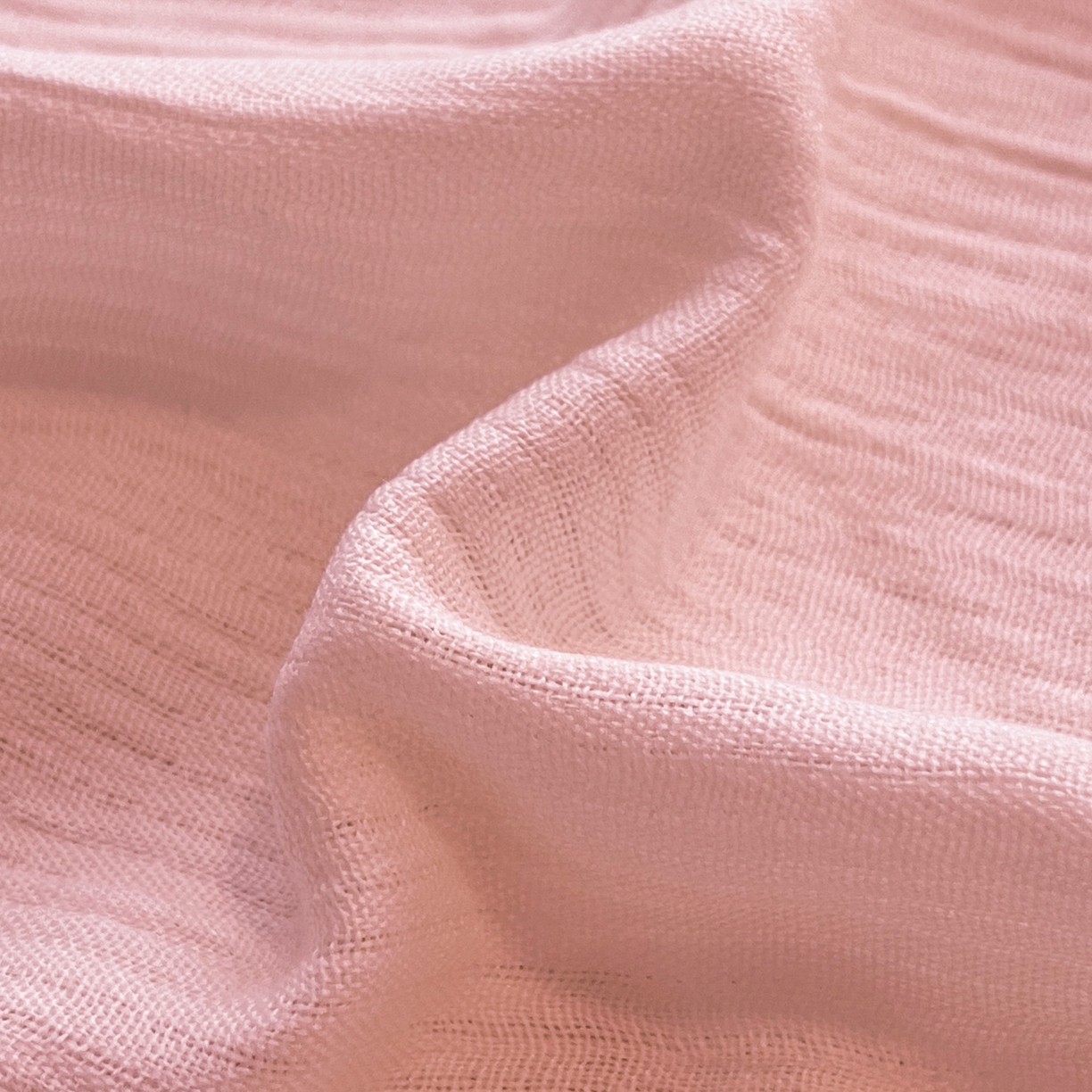 91家纺网 家纺一手货源 找家纺 瑞钰 2025新款透气云感三层纱床笠 韶粉