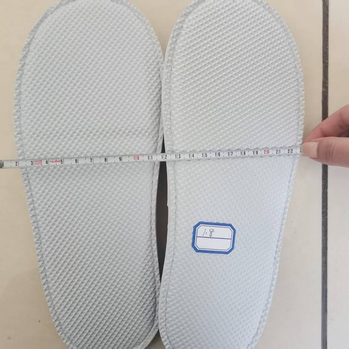 91家纺网 家纺一手货源 找家纺 （总）安力森/诚臻酒店用品 2025新款星级酒店民宿专用亚麻防滑待客拖鞋