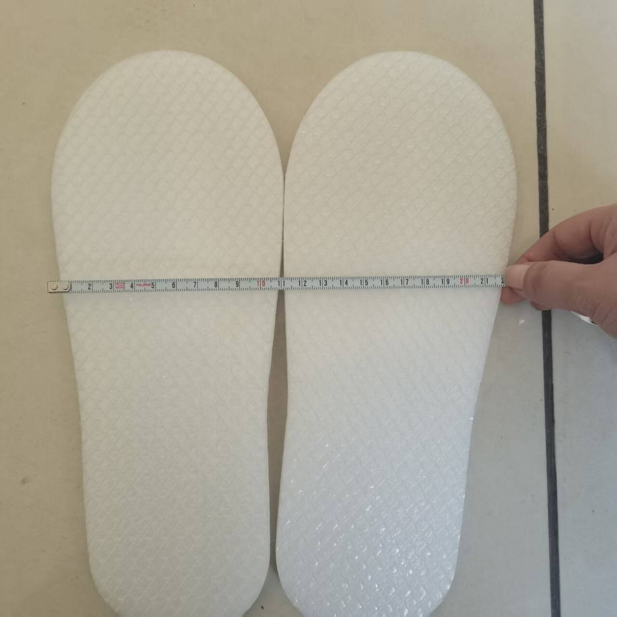 91家纺网 家纺一手货源 找家纺 （总）安力森/诚臻酒店用品 2025新款酒店民宿专用白色防滑 一次性拖鞋 客房待客简约舒适拖鞋