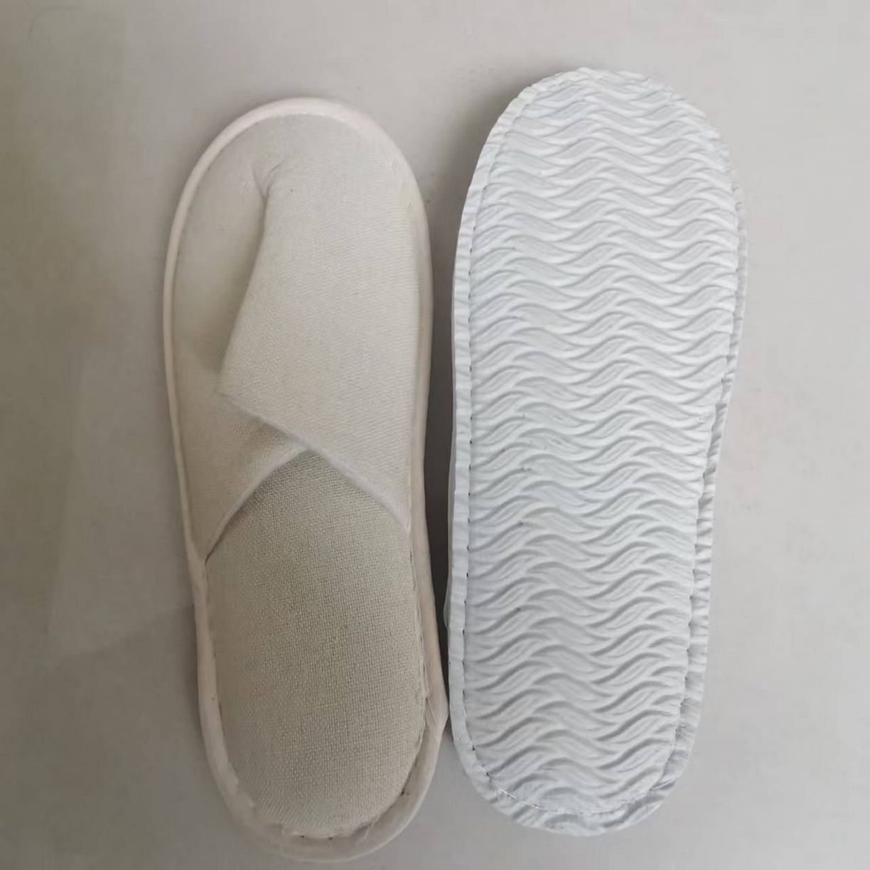 （總）安力森/誠臻酒店用品 2025新款酒店民宿專用棉質(zhì)防滑拖鞋  客房待客高檔舒適一次性拖鞋