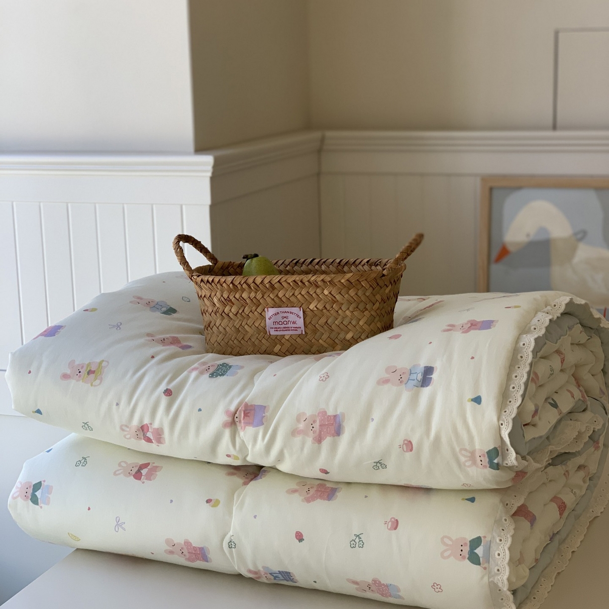 91家纺网 家纺一手货源 找家纺 （总）汇庭 2025秋冬新品慕斯春秋被子被芯系列