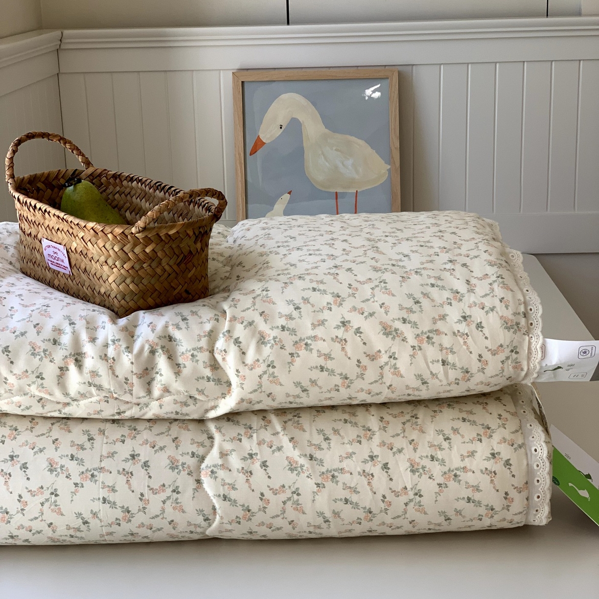 91家纺网 家纺一手货源 找家纺 汇庭 2025秋冬新品慕斯春秋被子被芯系列 花意粉