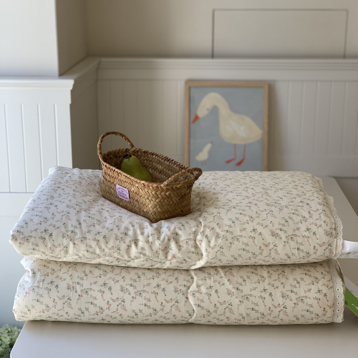 91家纺网 家纺一手货源 找家纺 汇庭 2025秋冬新品慕斯春秋被子被芯系列 花意粉