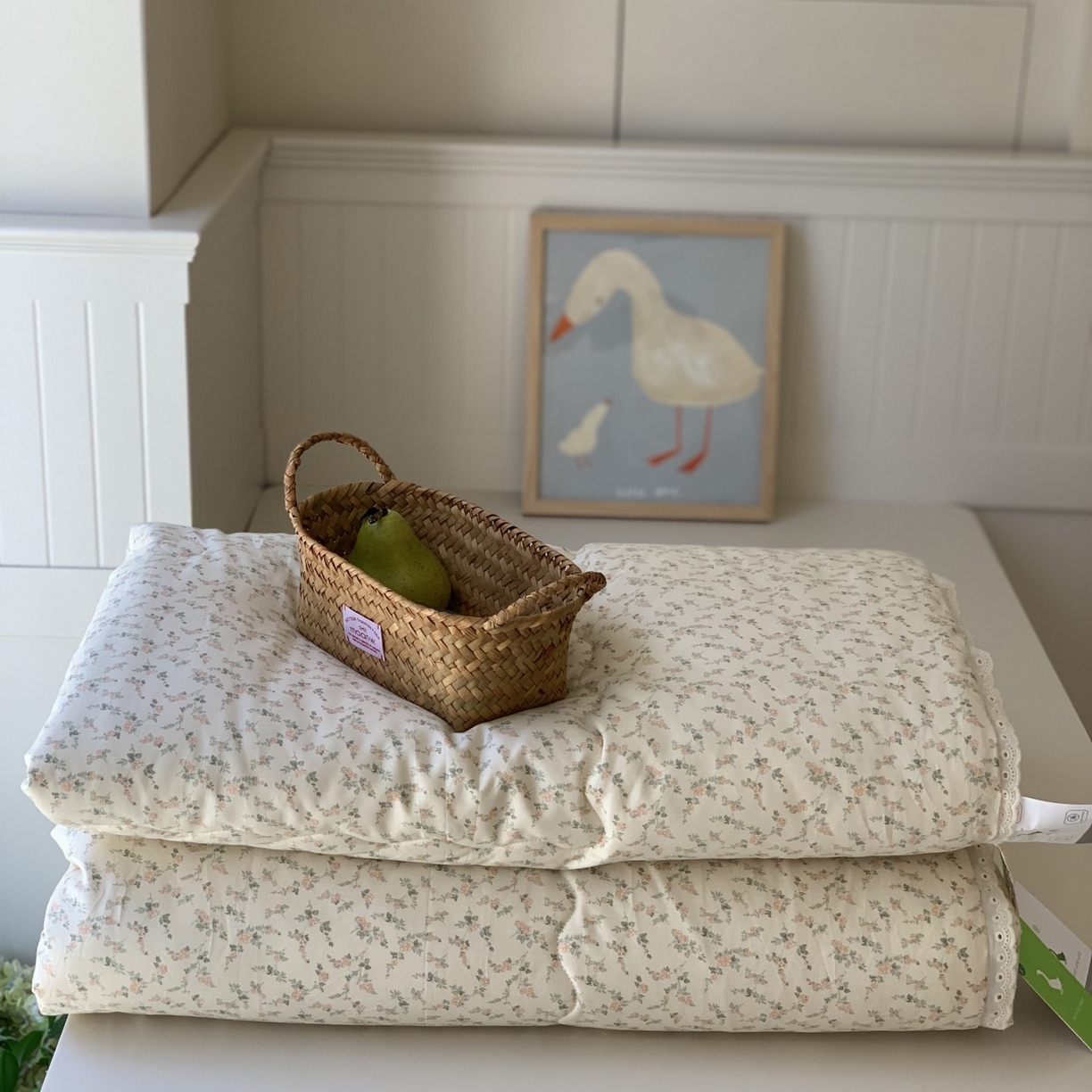 91家纺网 家纺一手货源 找家纺 汇庭 2025秋冬新品慕斯春秋被子被芯系列 花意粉