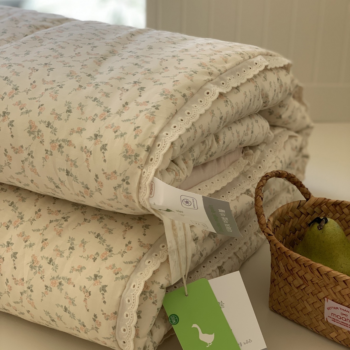 91家纺网 家纺一手货源 找家纺 汇庭 2025秋冬新品慕斯春秋被子被芯系列 花意粉