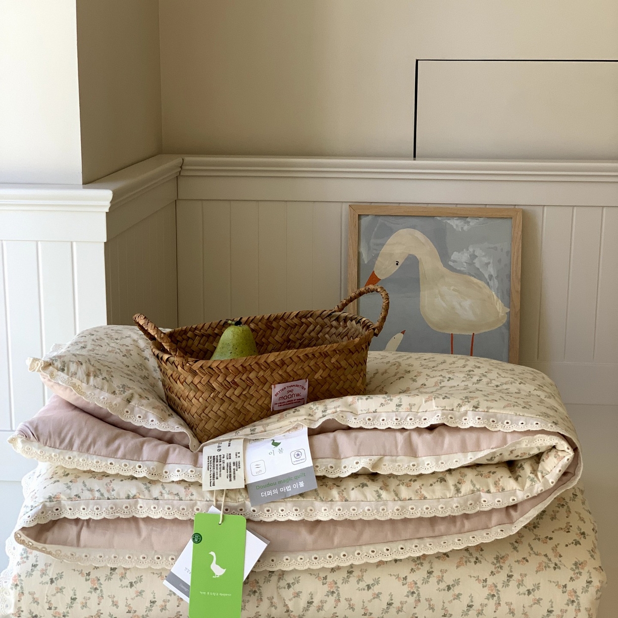 91家纺网 家纺一手货源 找家纺 汇庭 2025秋冬新品慕斯春秋被子被芯系列 花意粉