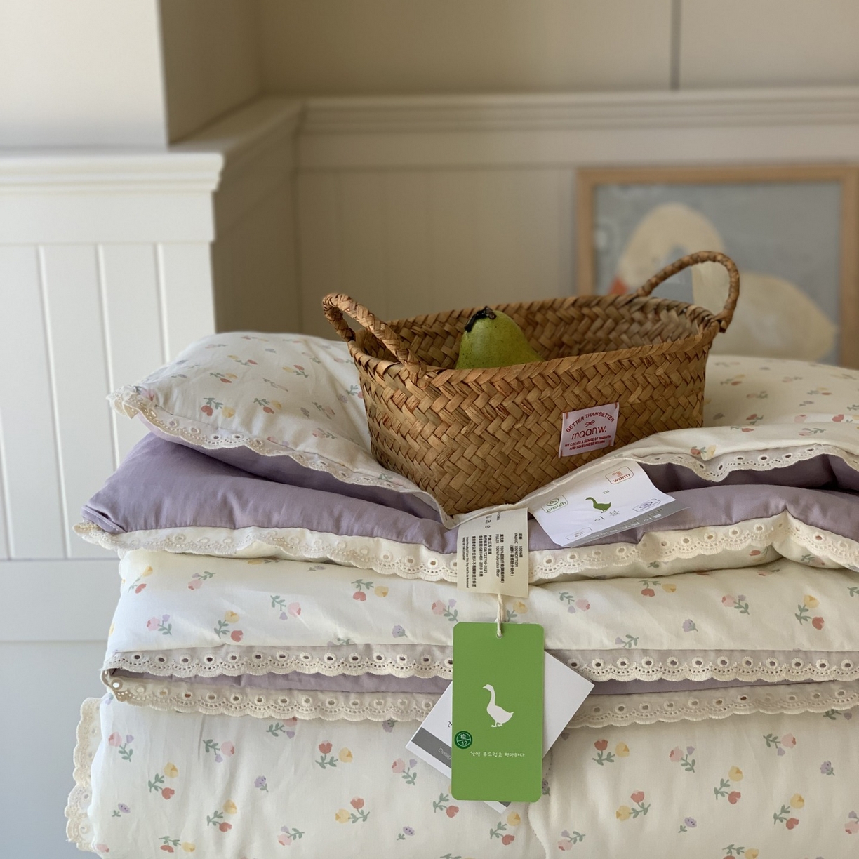 91家纺网 家纺一手货源 找家纺 汇庭 2025秋冬新品慕斯春秋被子被芯系列 紫风铃