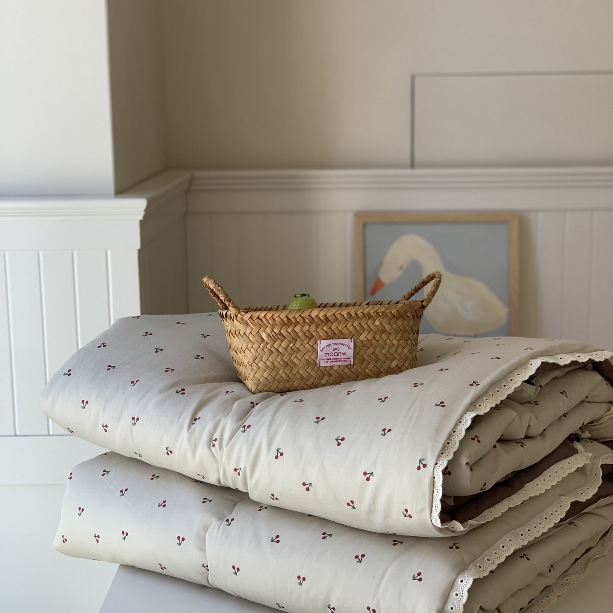 汇庭 2025秋冬新品慕斯春秋被子被芯系列 甜甜樱桃紫