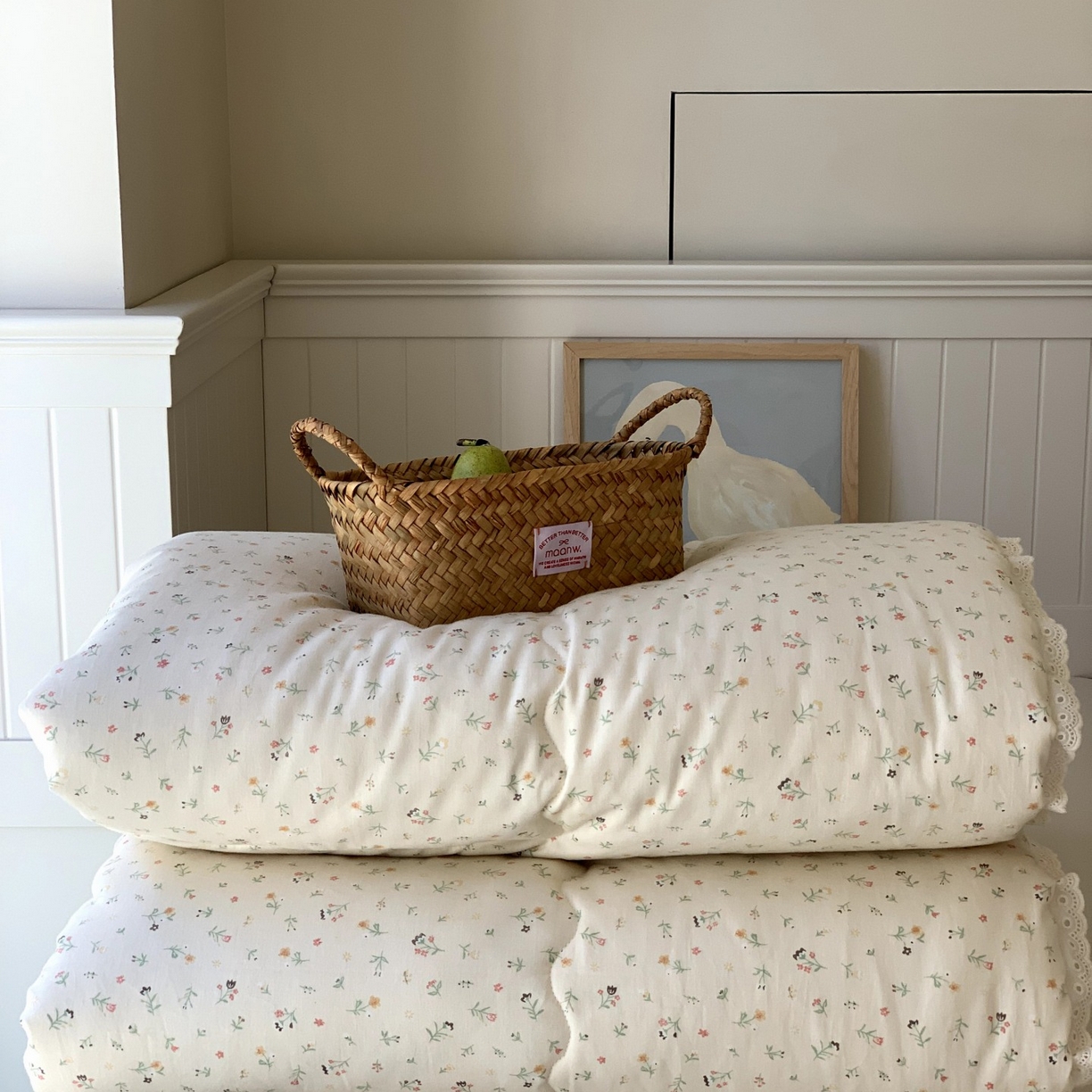 91家纺网 家纺一手货源 找家纺 汇庭 2025秋冬新品慕斯春秋被子被芯系列 小花点点