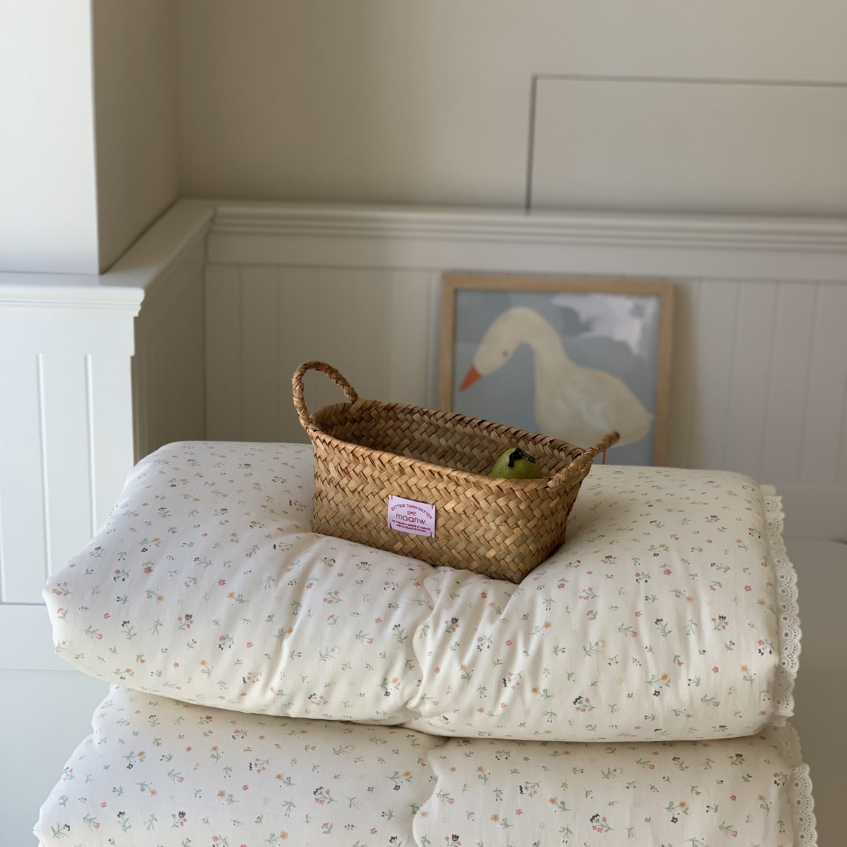 91家纺网 家纺一手货源 找家纺 汇庭 2025秋冬新品慕斯春秋被子被芯系列 小花点点