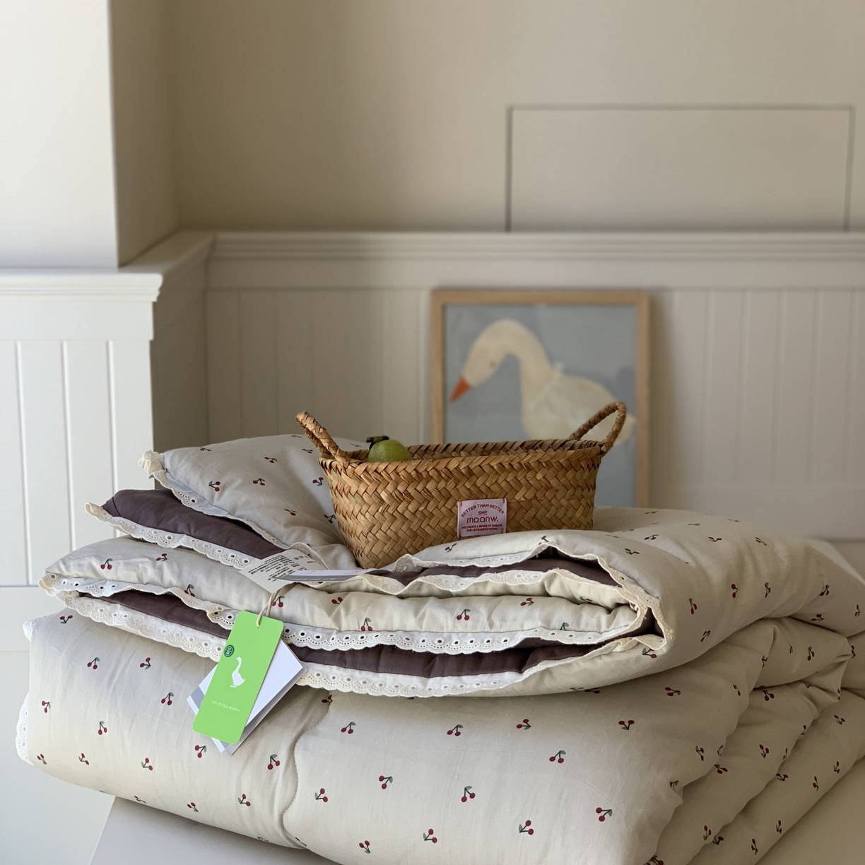 91家纺网 家纺一手货源 找家纺 汇庭 2025秋冬新品慕斯春秋被子被芯系列 甜甜樱桃紫