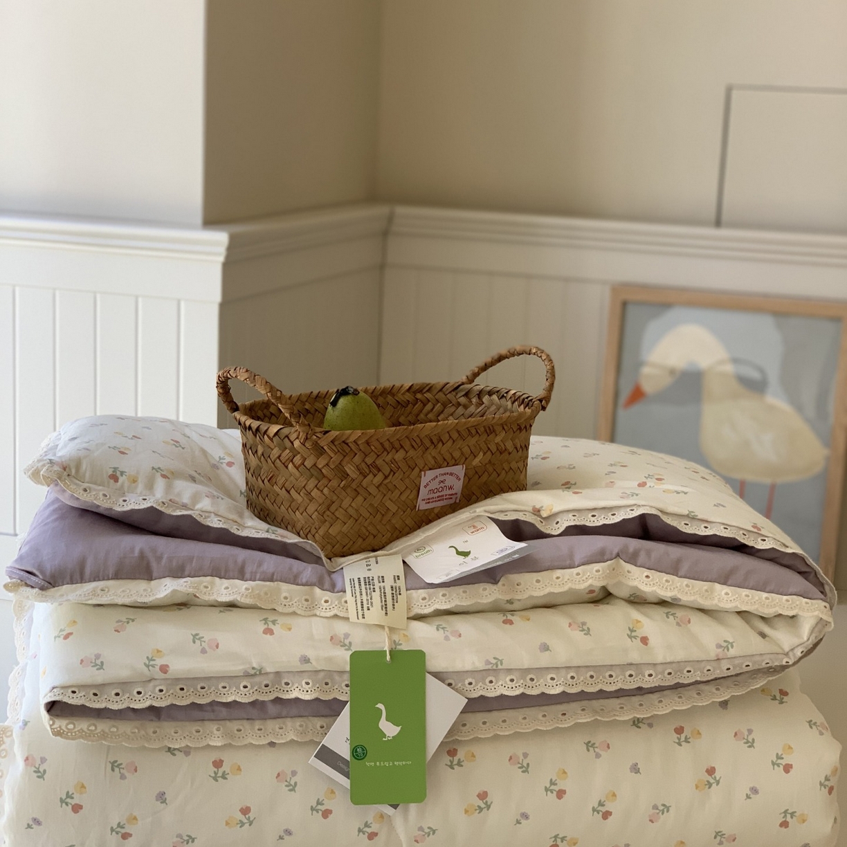 91家纺网 家纺一手货源 找家纺 汇庭 2025秋冬新品慕斯春秋被子被芯系列 紫风铃