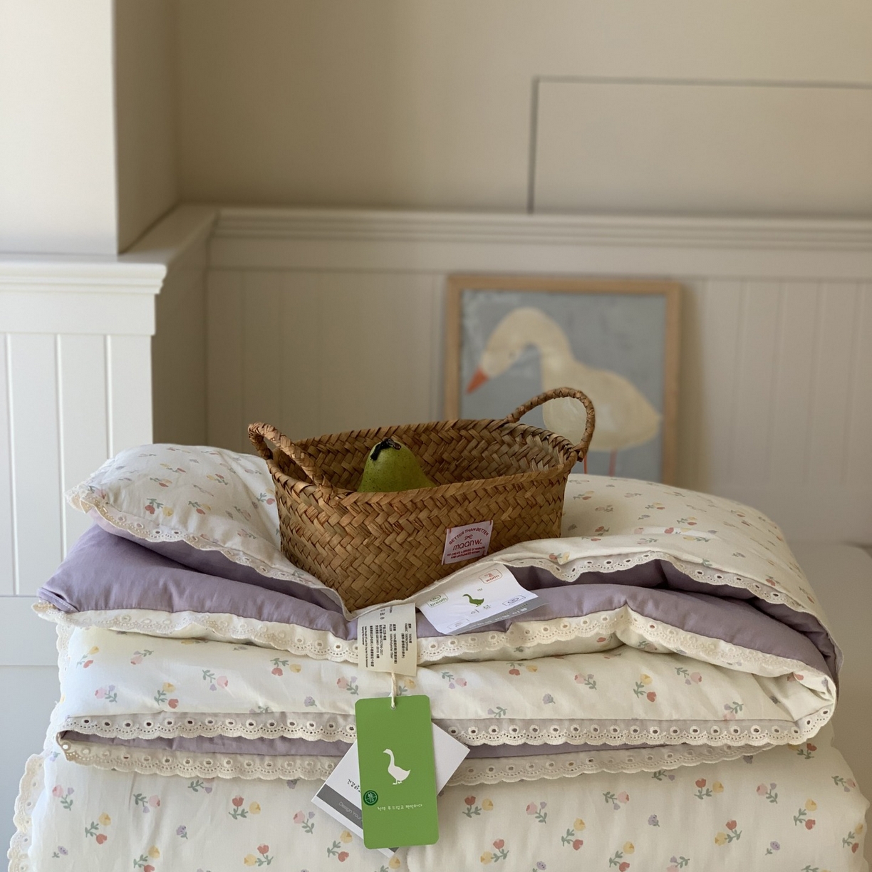 91家纺网 家纺一手货源 找家纺 汇庭 2025秋冬新品慕斯春秋被子被芯系列 紫风铃