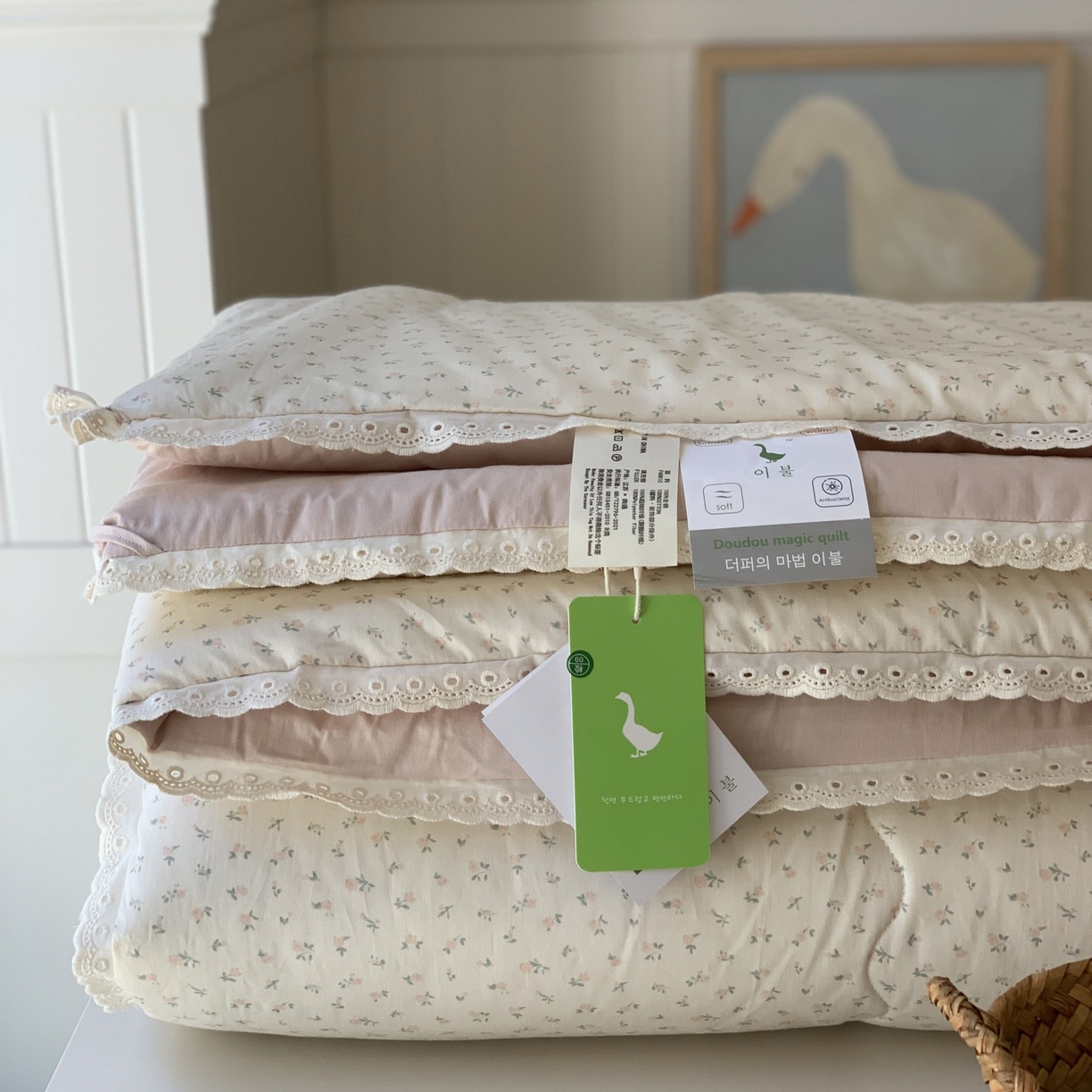 91家纺网 家纺一手货源 找家纺 汇庭 2025秋冬新品慕斯春秋被子被芯系列 美芽