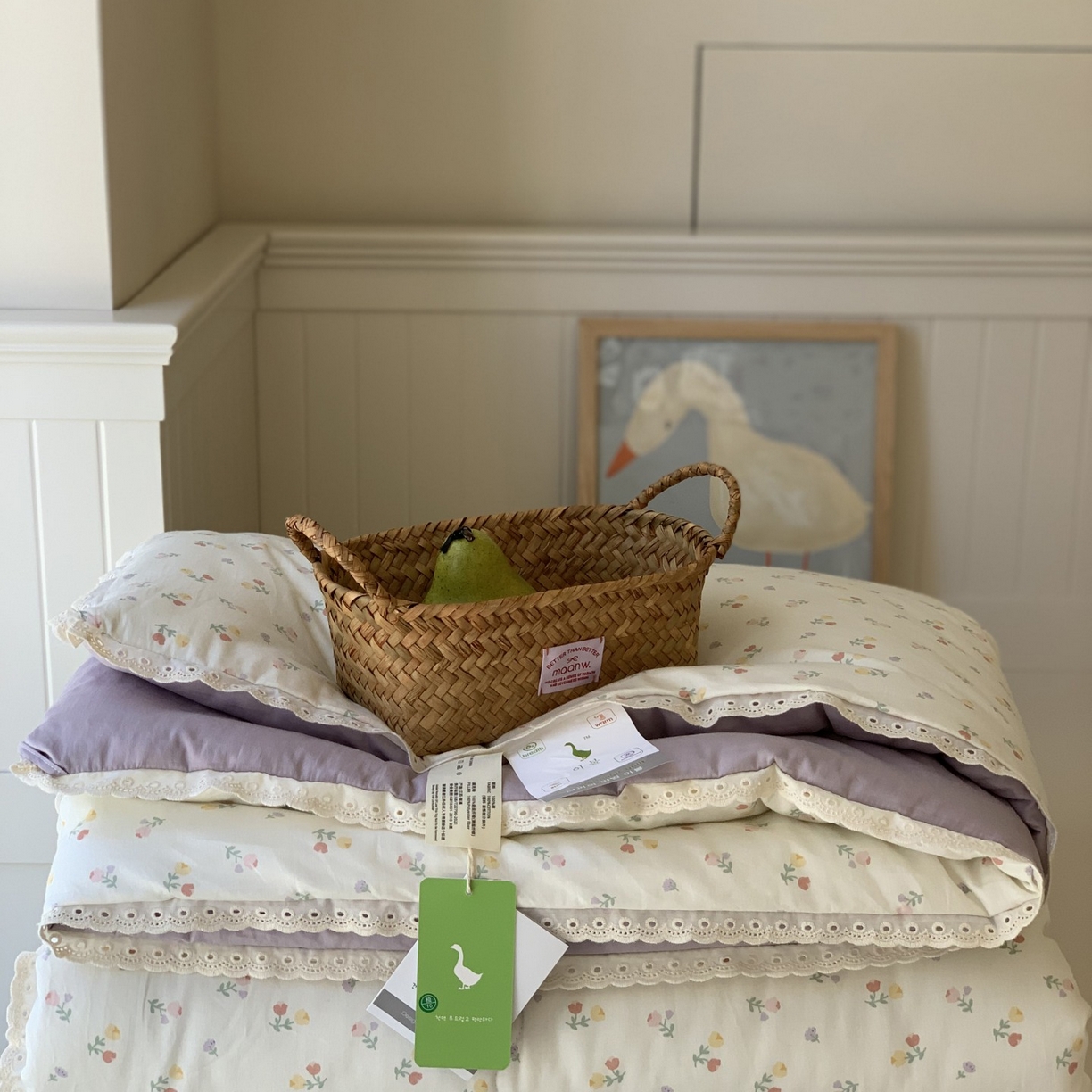 91家纺网 家纺一手货源 找家纺 汇庭 2025秋冬新品慕斯春秋被子被芯系列 紫风铃