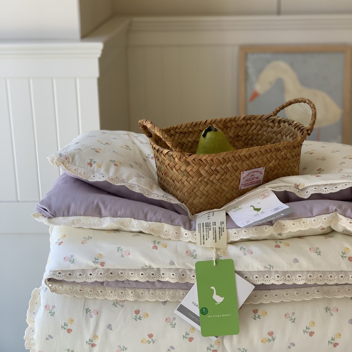 91家纺网 家纺一手货源 找家纺 汇庭 2025秋冬新品慕斯春秋被子被芯系列 紫风铃