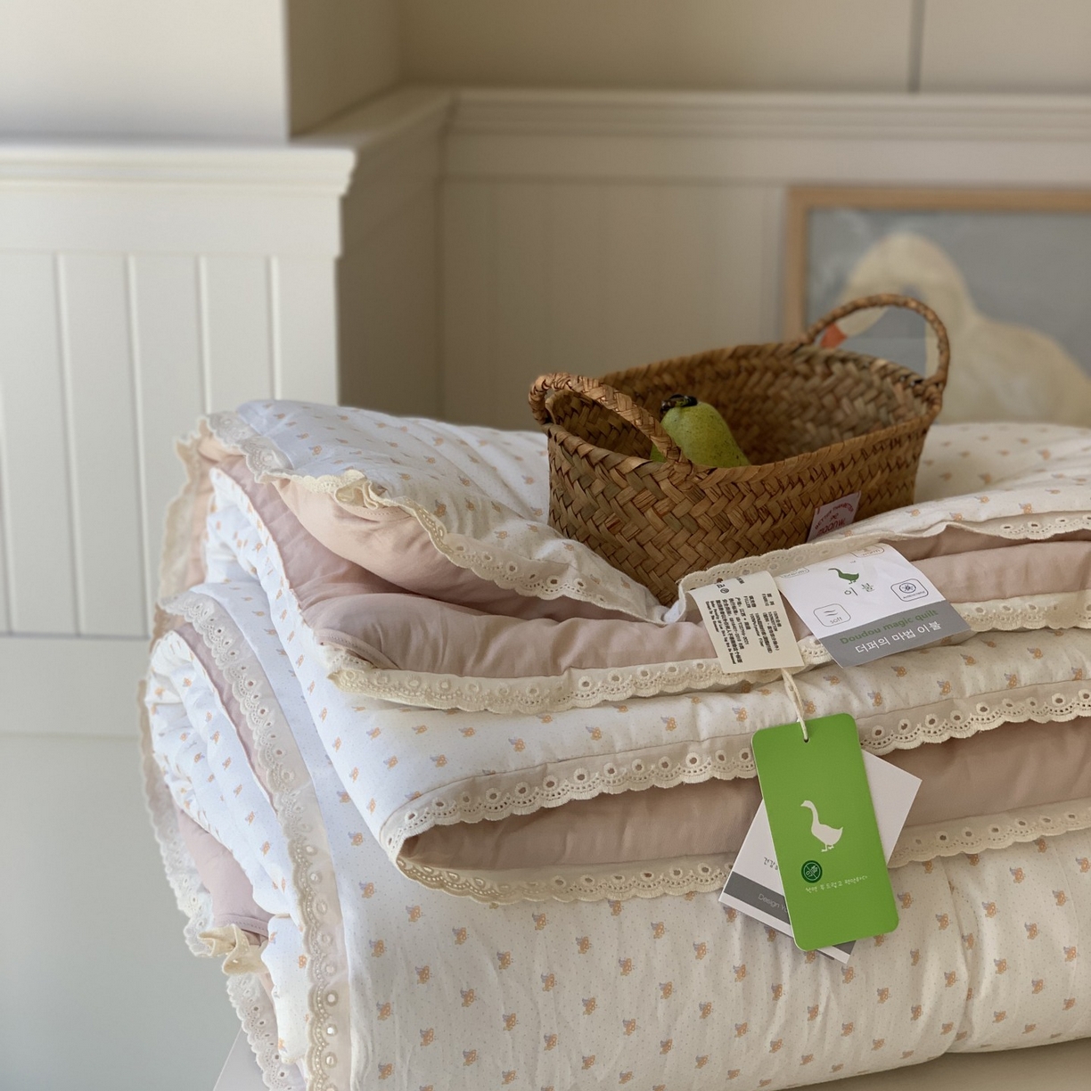 91家纺网 家纺一手货源 找家纺 汇庭 2025秋冬新品慕斯春秋被子被芯系列 秋田粉