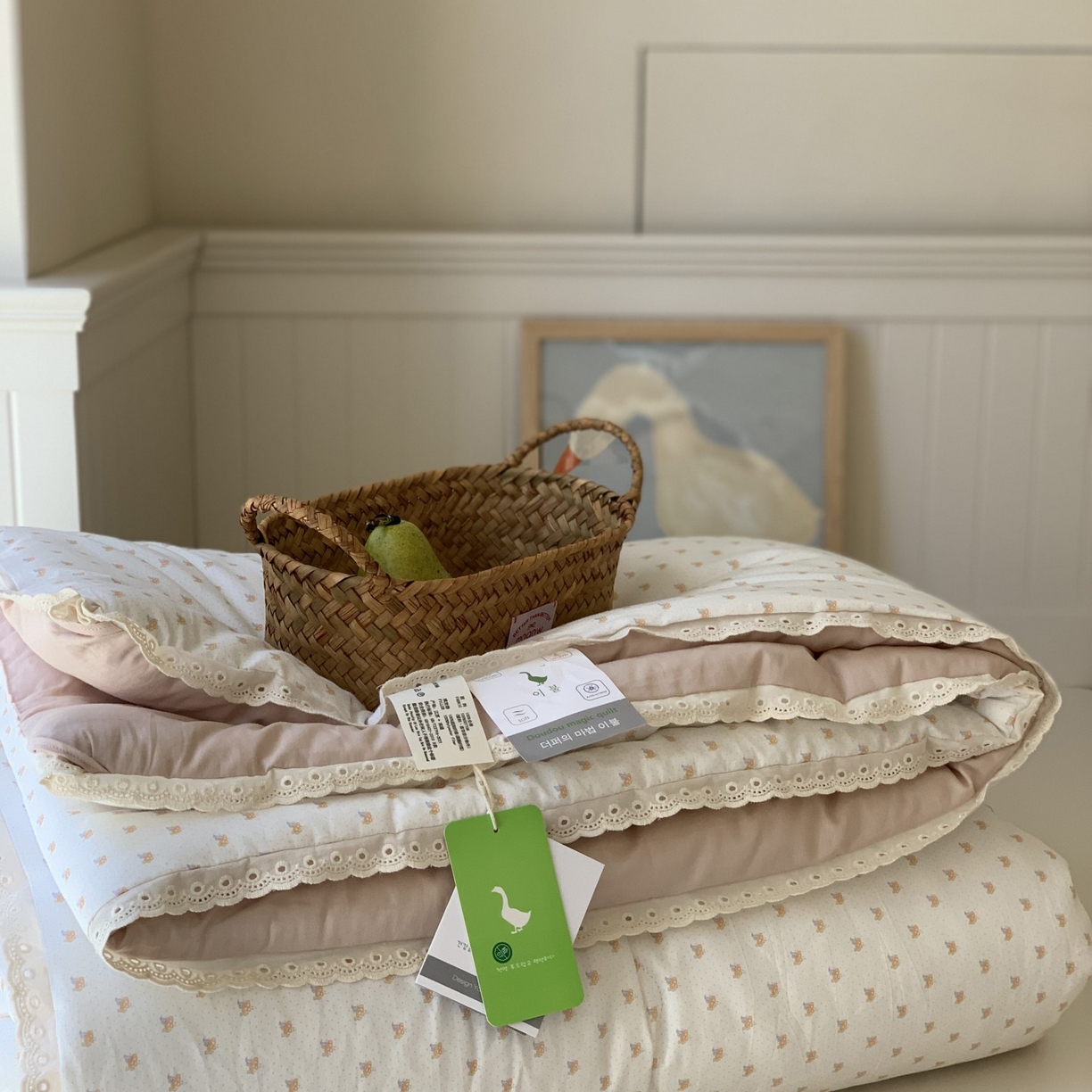 91家纺网 家纺一手货源 找家纺 汇庭 2025秋冬新品慕斯春秋被子被芯系列 秋田粉