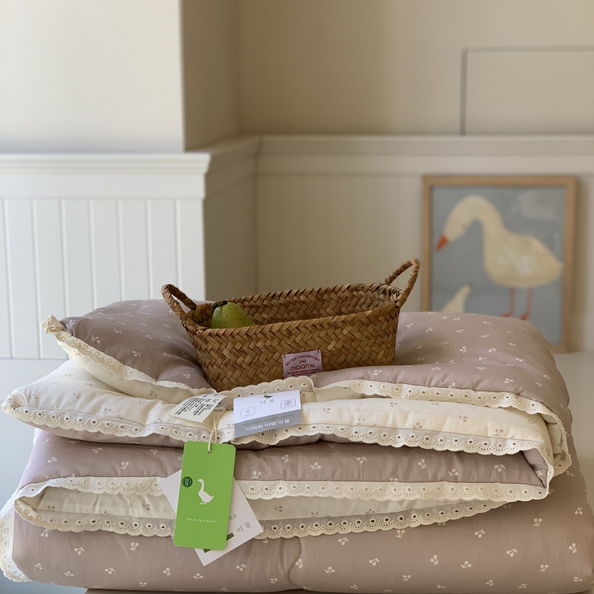 汇庭 2025秋冬新品慕斯春秋被子被芯系列 甜甜樱桃粉