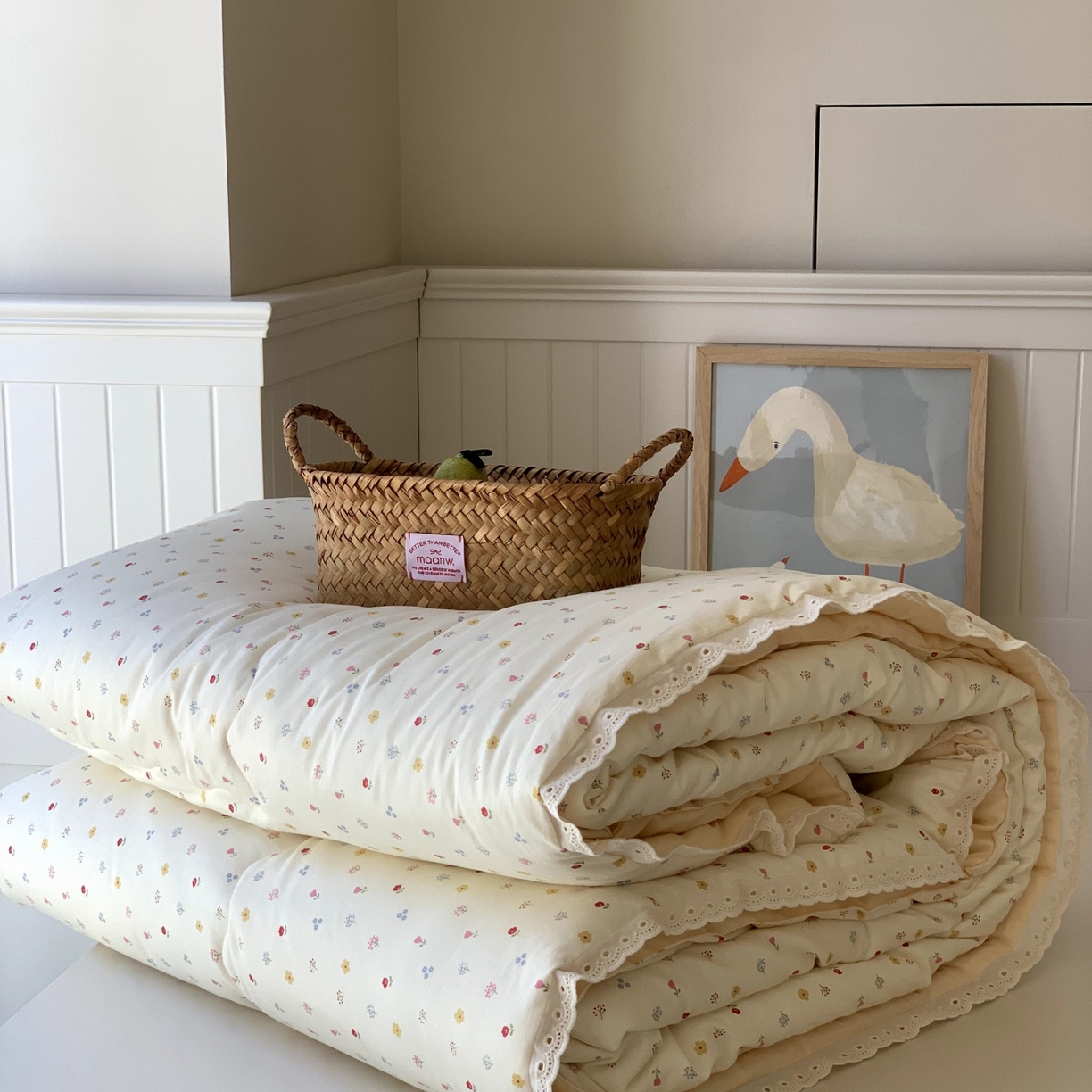 91家纺网 家纺一手货源 找家纺 汇庭 2025秋冬新品慕斯春秋被子被芯系列 甜甜小红黄